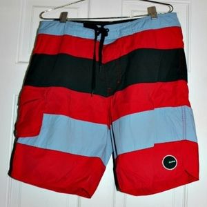 Analog Clothing Boardshorts Swim Trunks Size 33